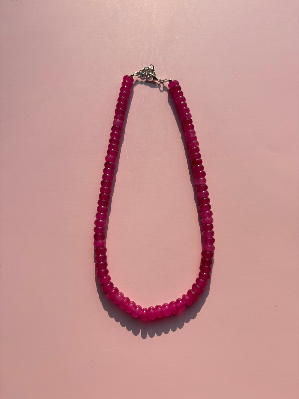 Hot Pink necklace