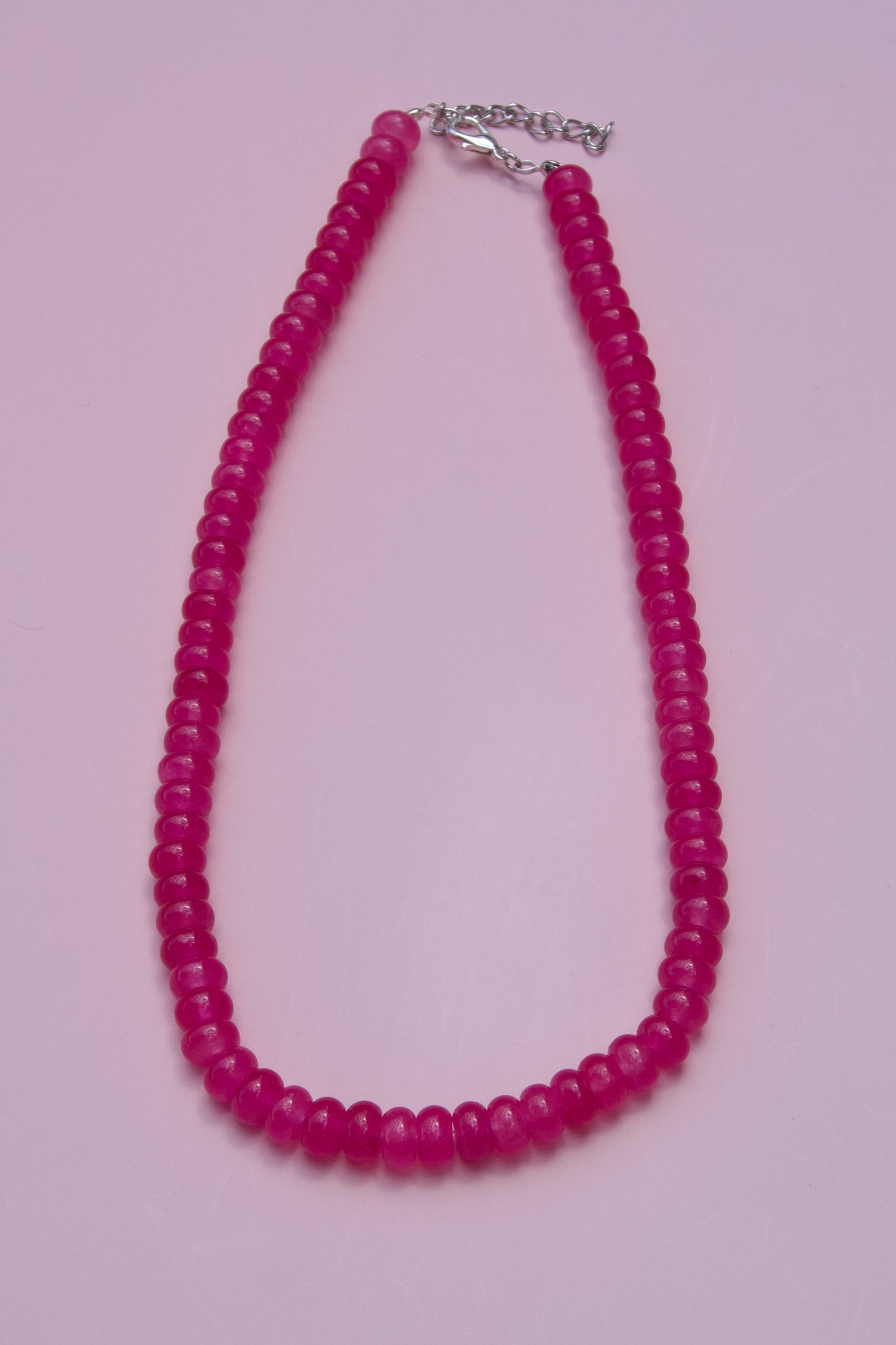 Poppy beaded necklace