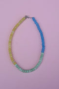 Lemon Jade+Seafoam+Azul necklace