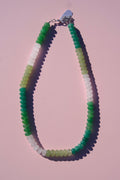 Shades of green necklace