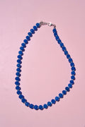 Royal Blue beaded necklace