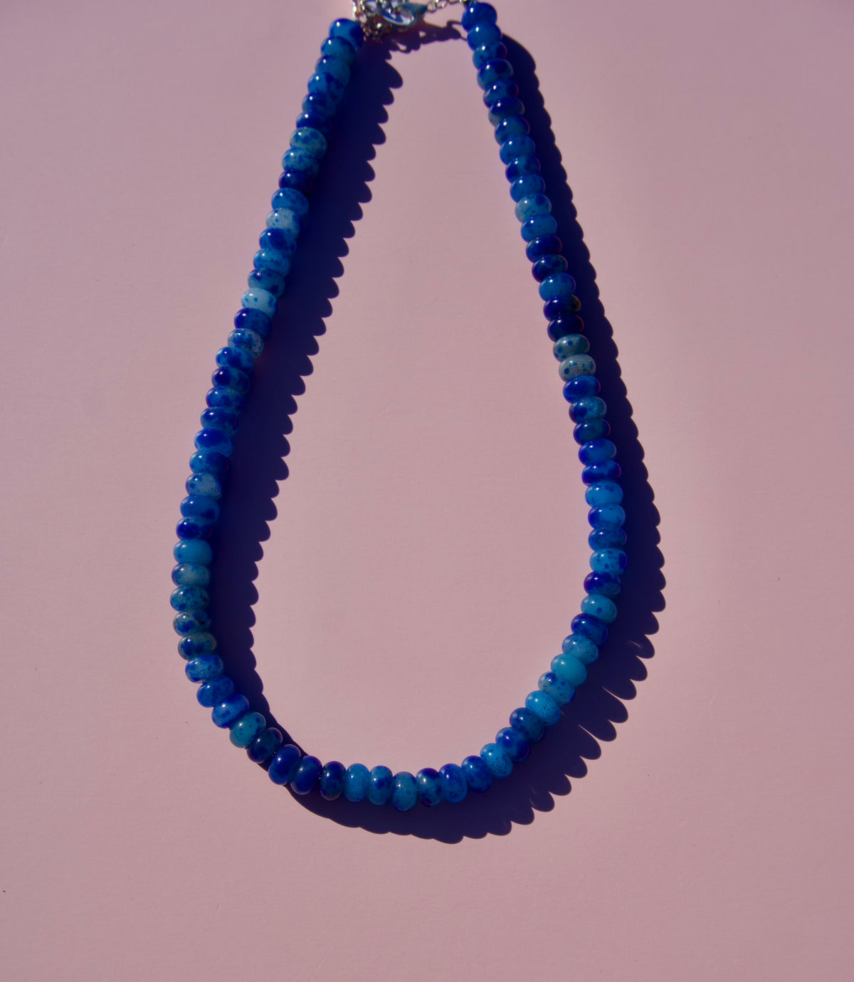 Royal blue speckled
