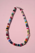 Multicolor beaded necklace