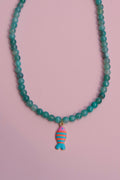 Jade fish necklace