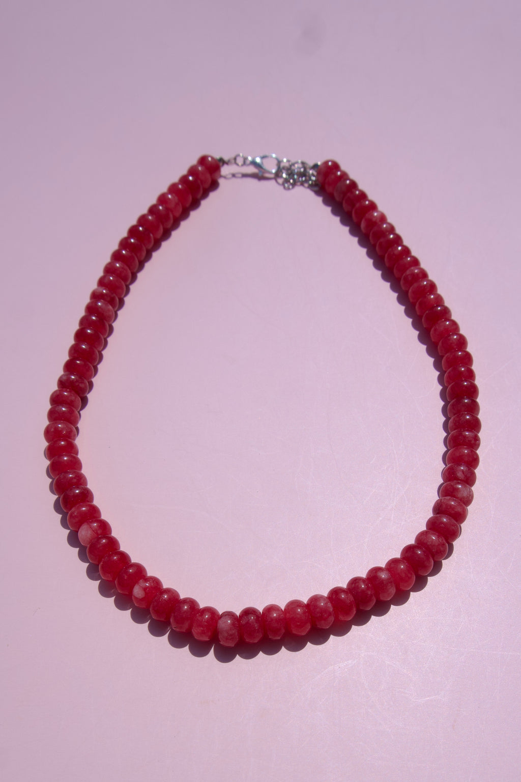 Ruby days necklace