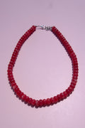Ruby days necklace
