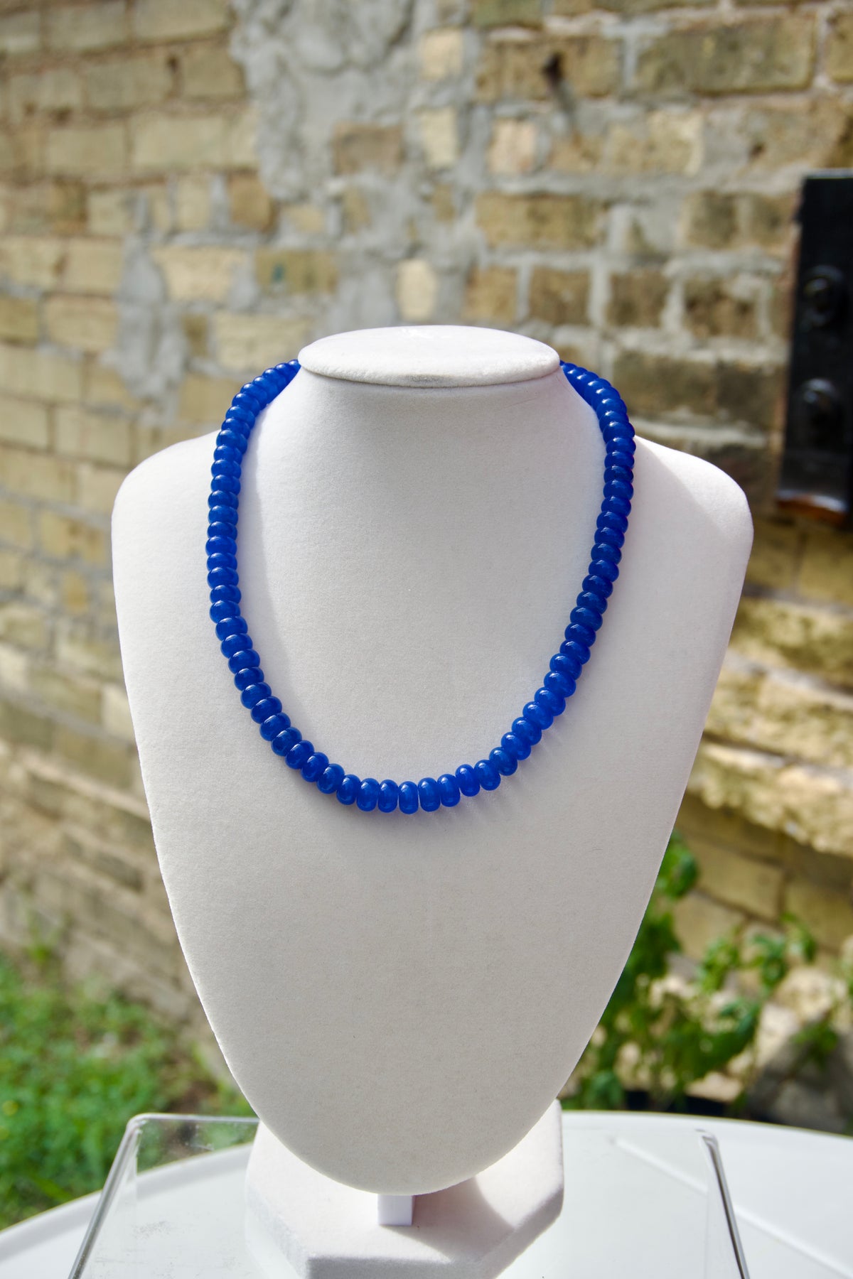 Royal blue necklace