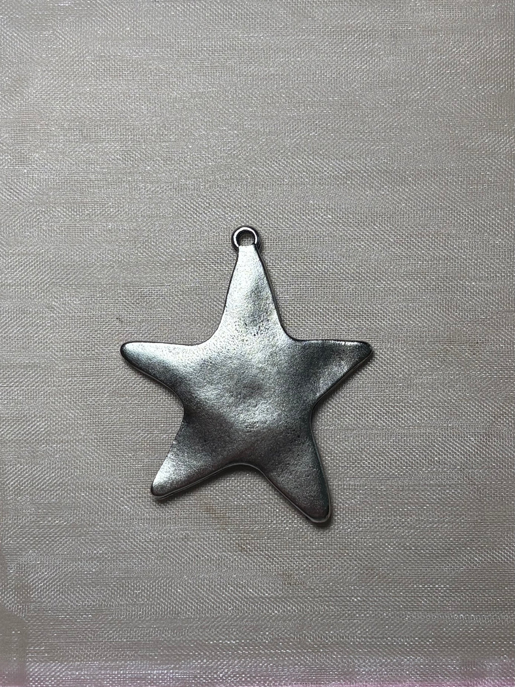 Pewter star charm-lg