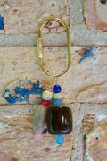 Bag charm blue+green