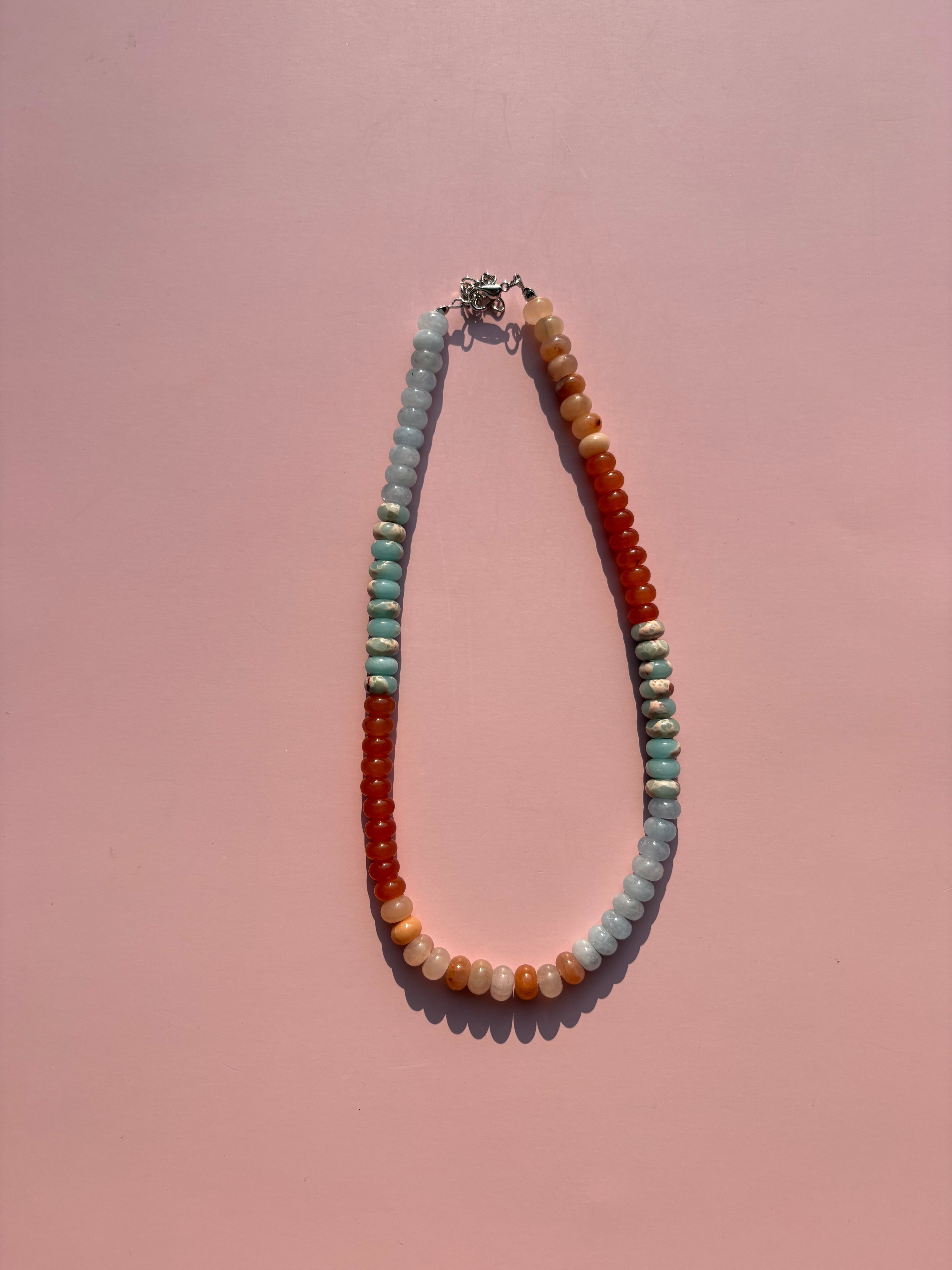 Headed north necklace