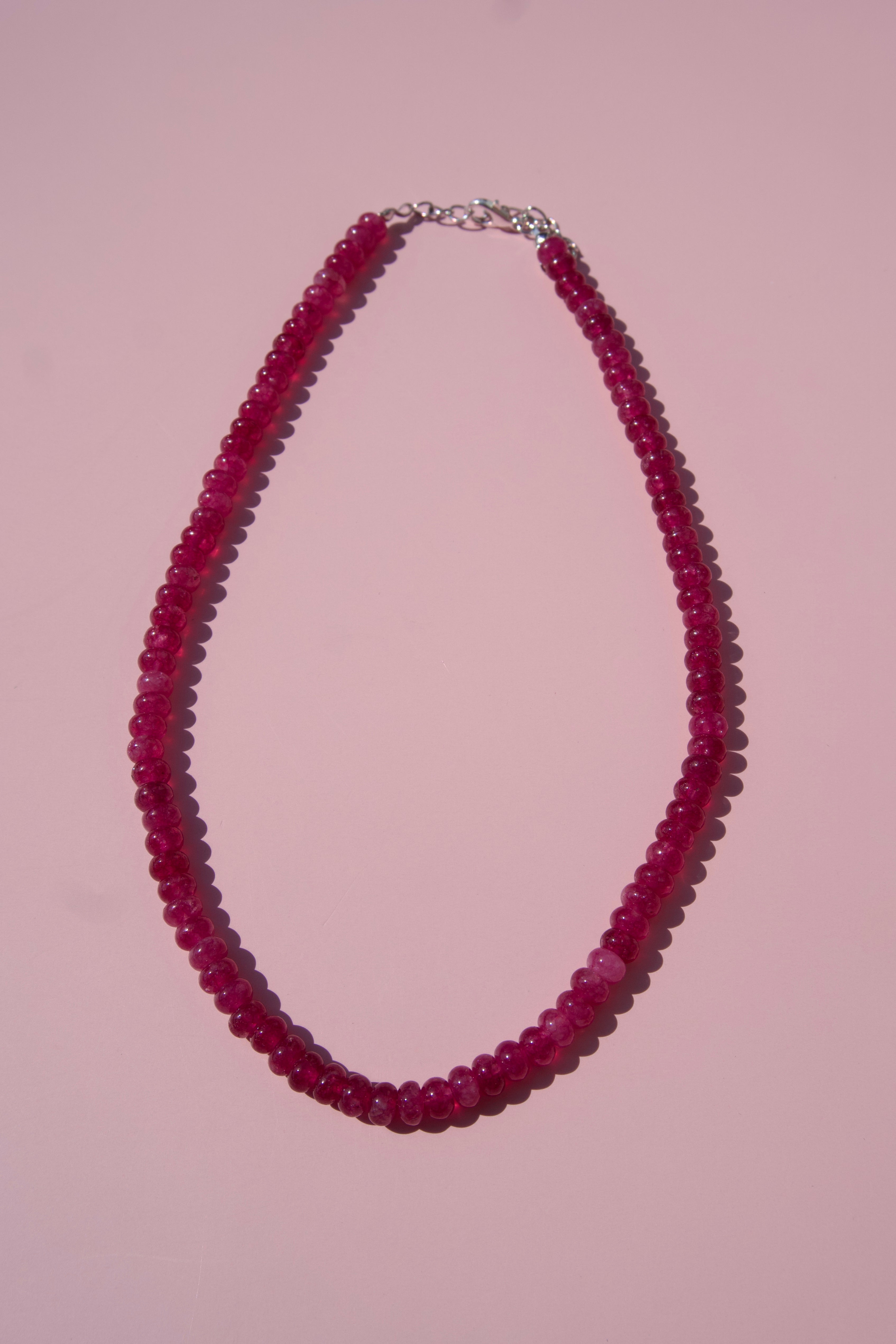 Raspberry necklace