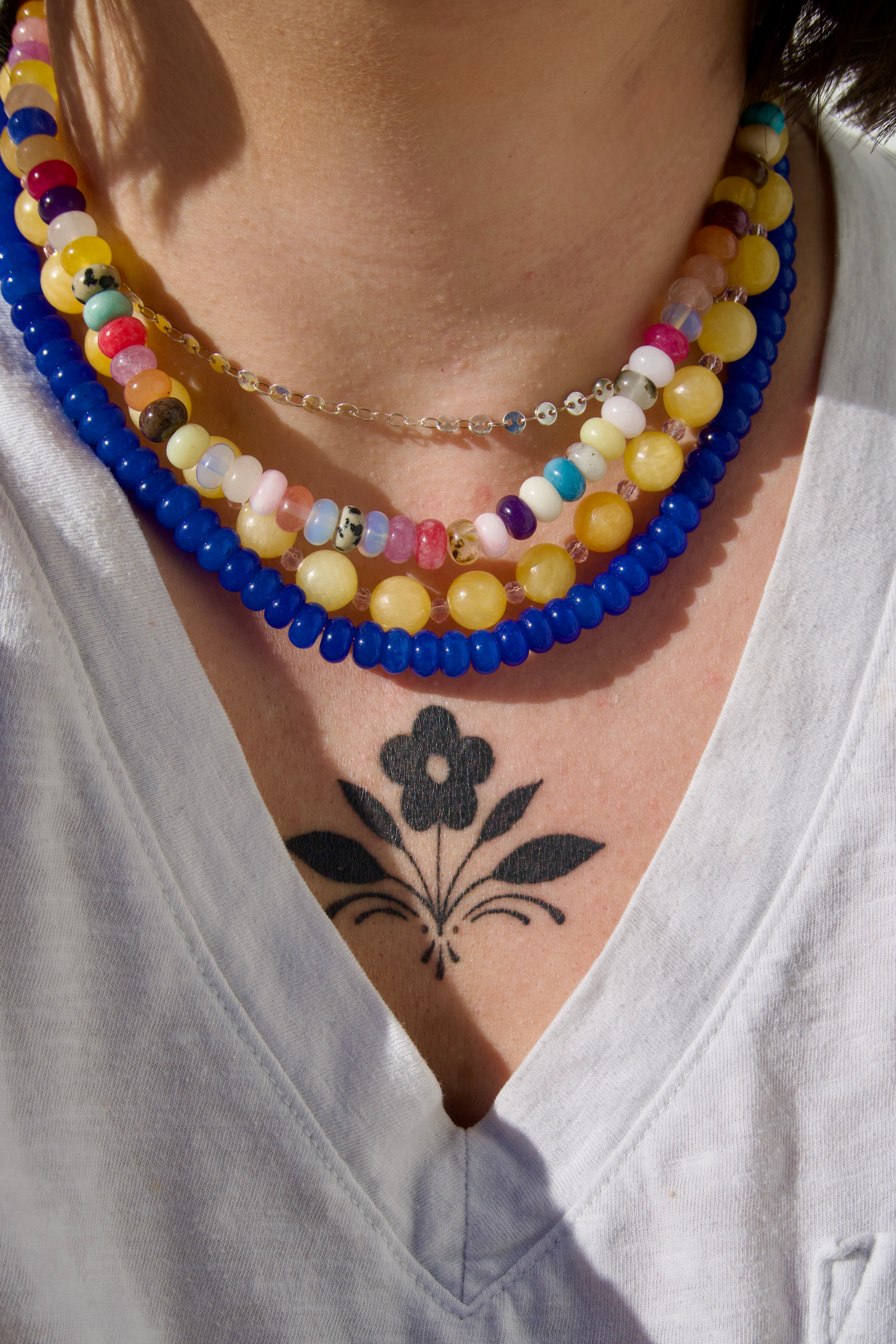Gold Scottie necklace