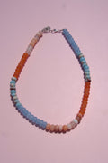 Orange & blue necklace