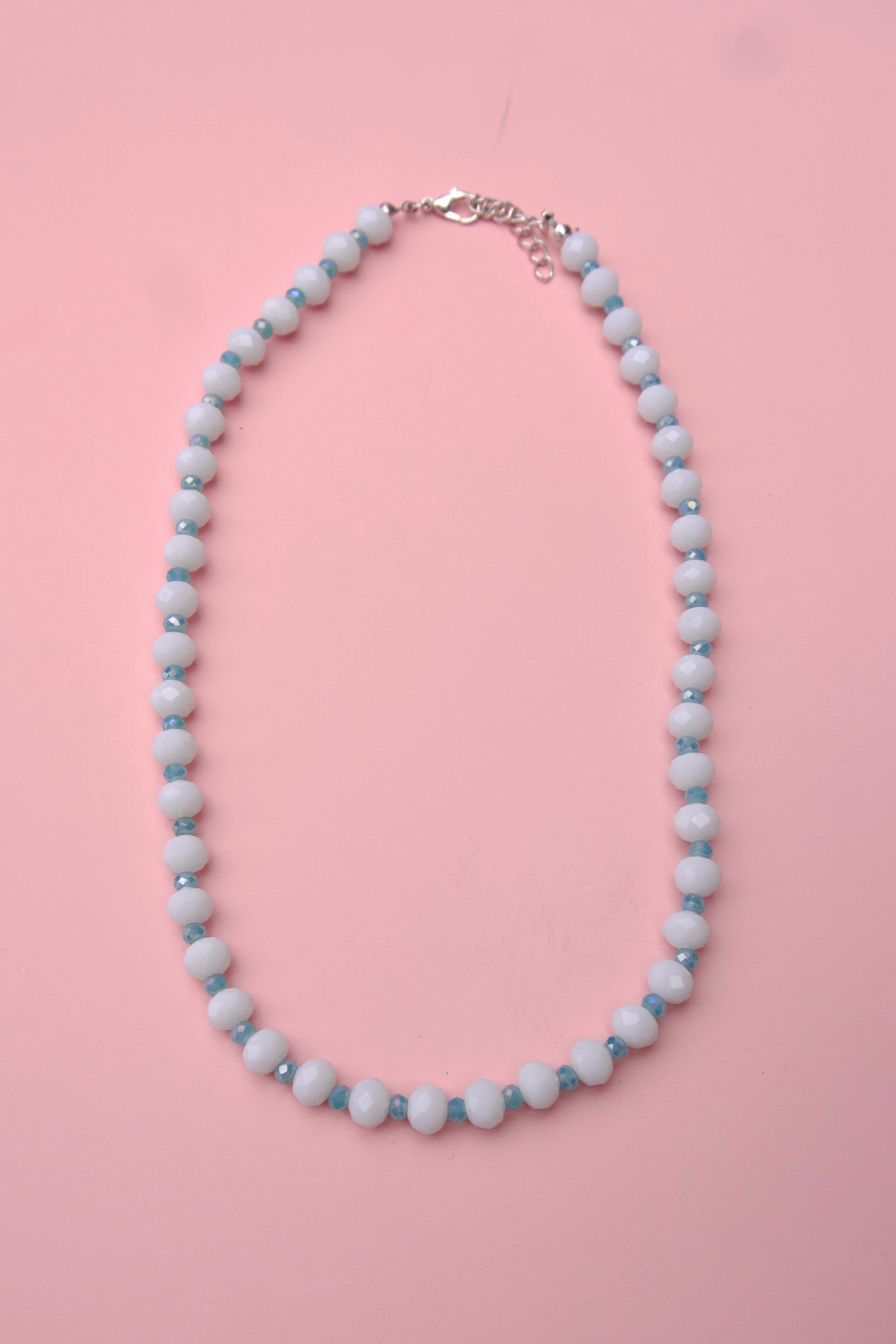 Frost beaded necklace