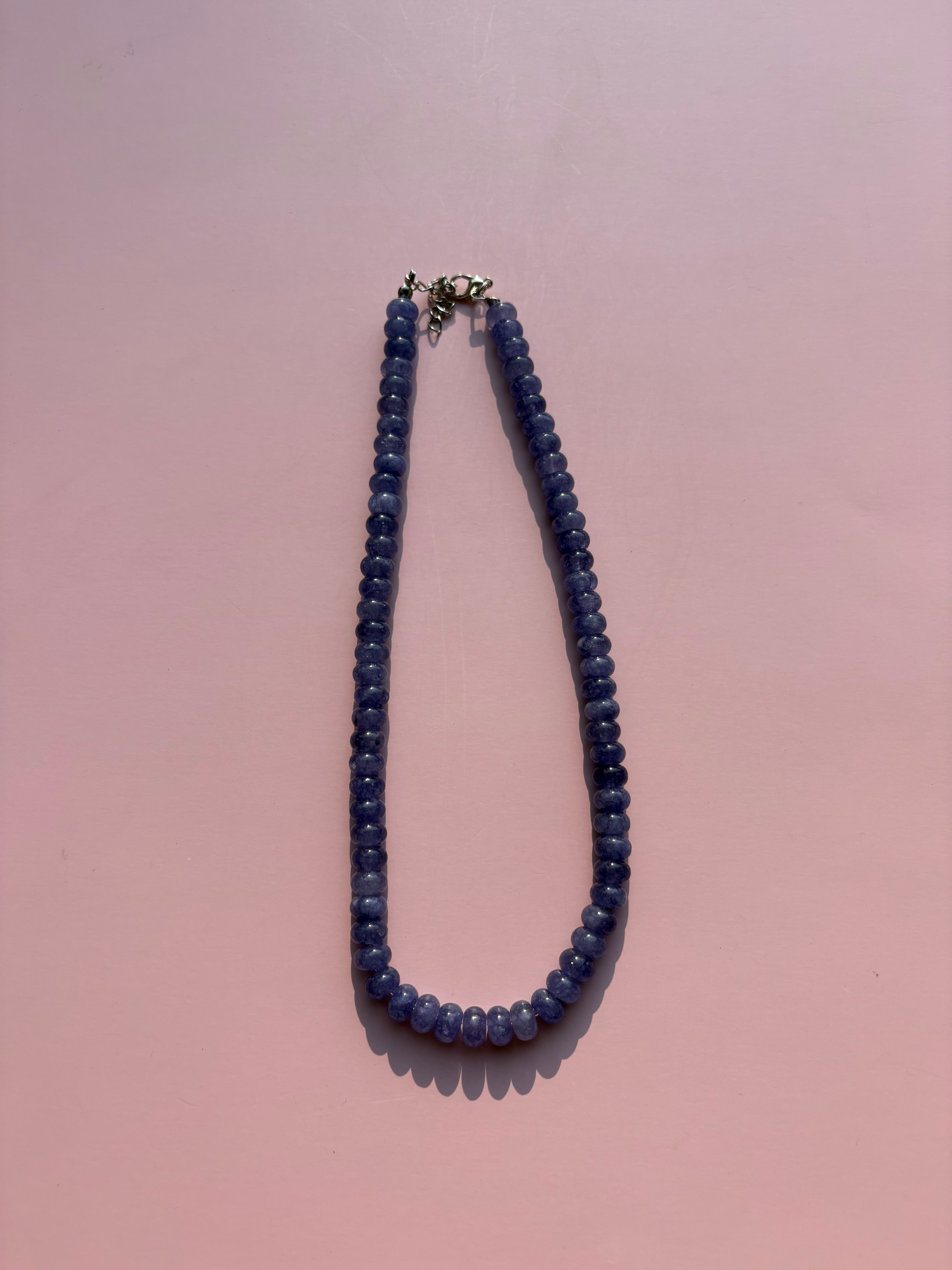 Indigo necklace
