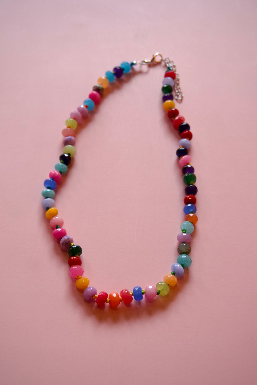 Rainbow necklace 004