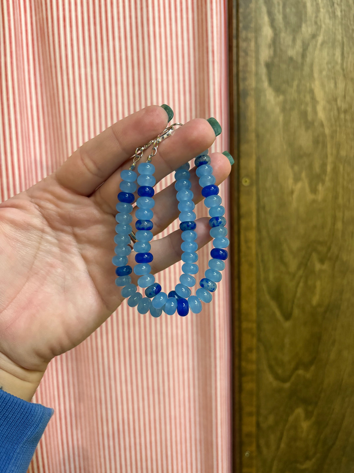 Brewers blue bracelet