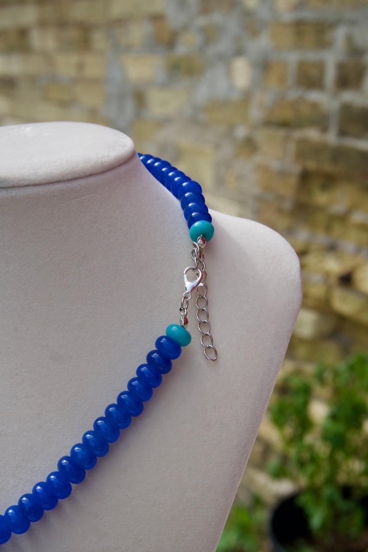 Royal blue necklace