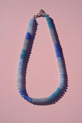 Shades of blue necklace
