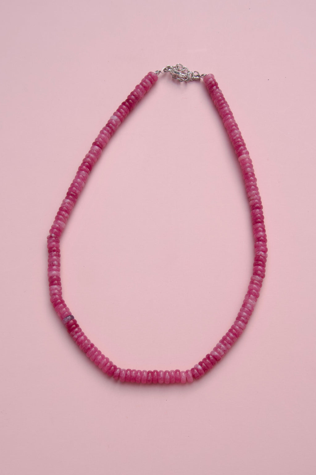 Petite pink necklace