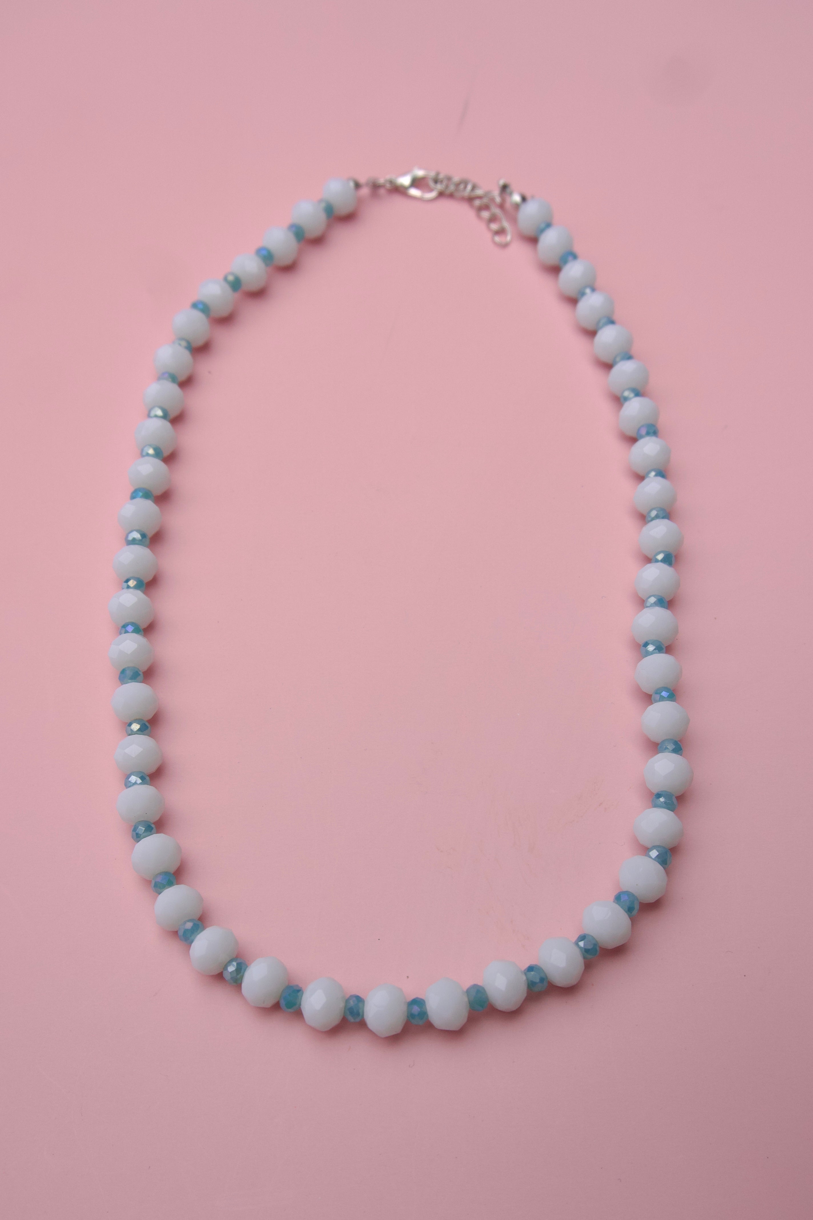 Frost beaded necklace