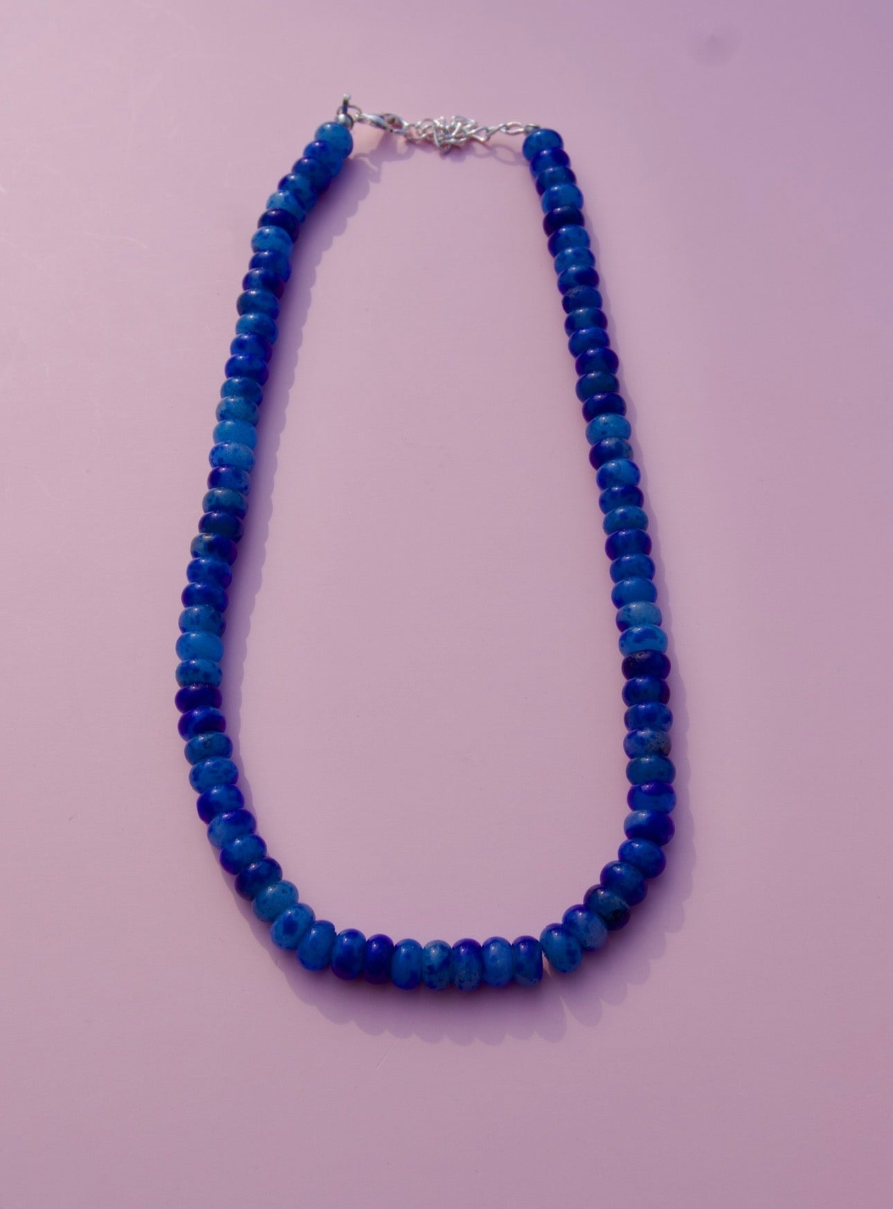 Royal marble necklace