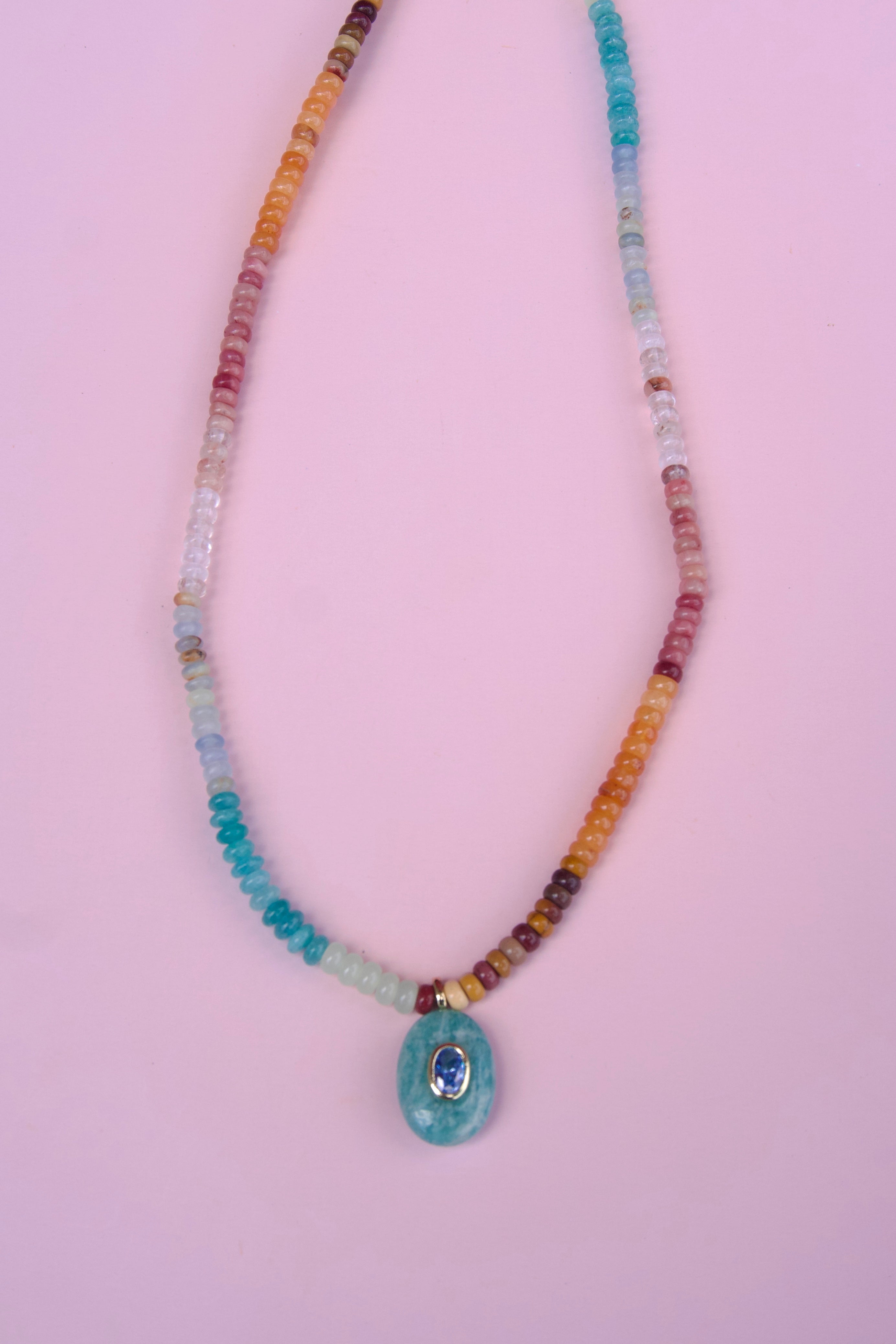 The shore charm necklace