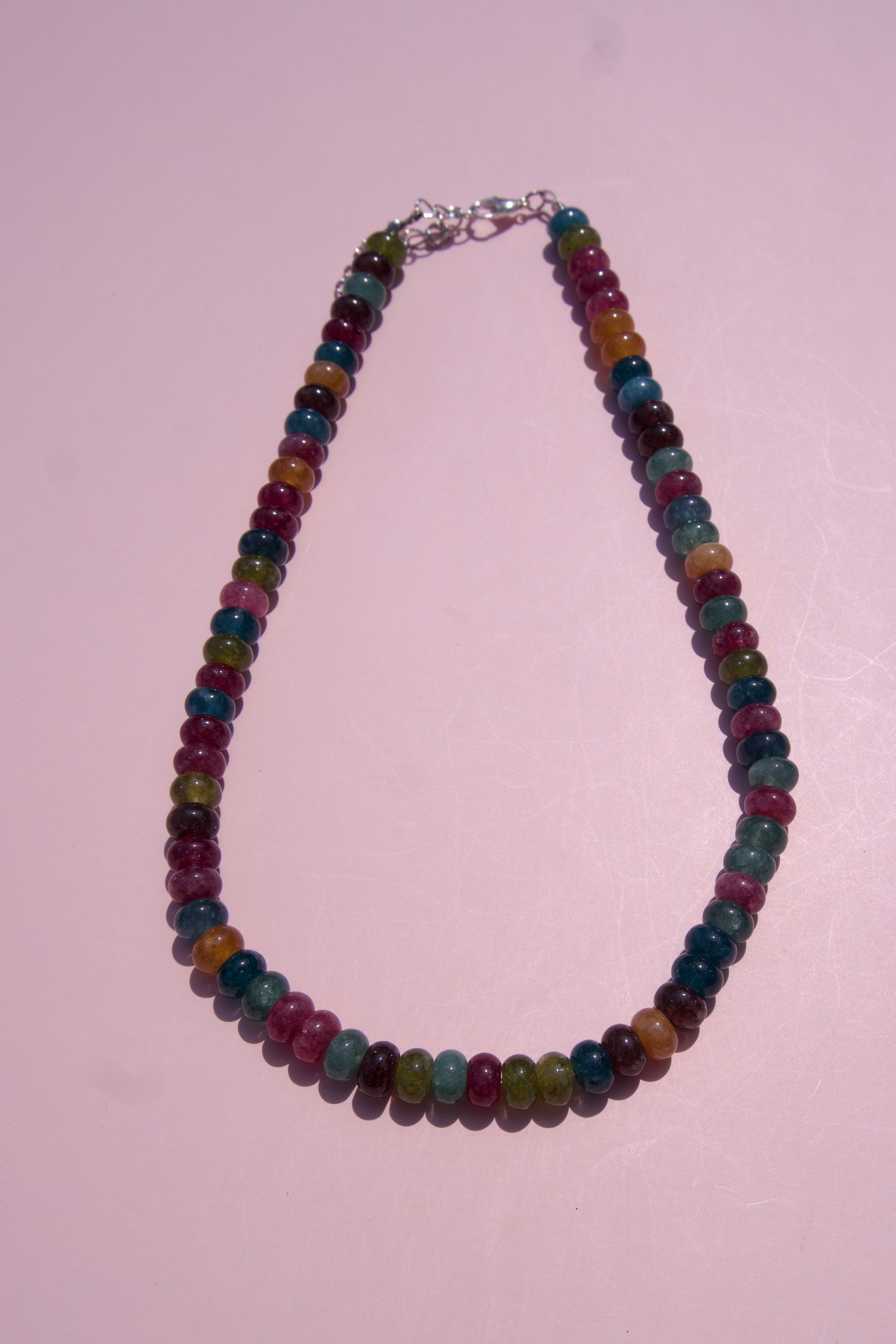 Moody multicolor necklace