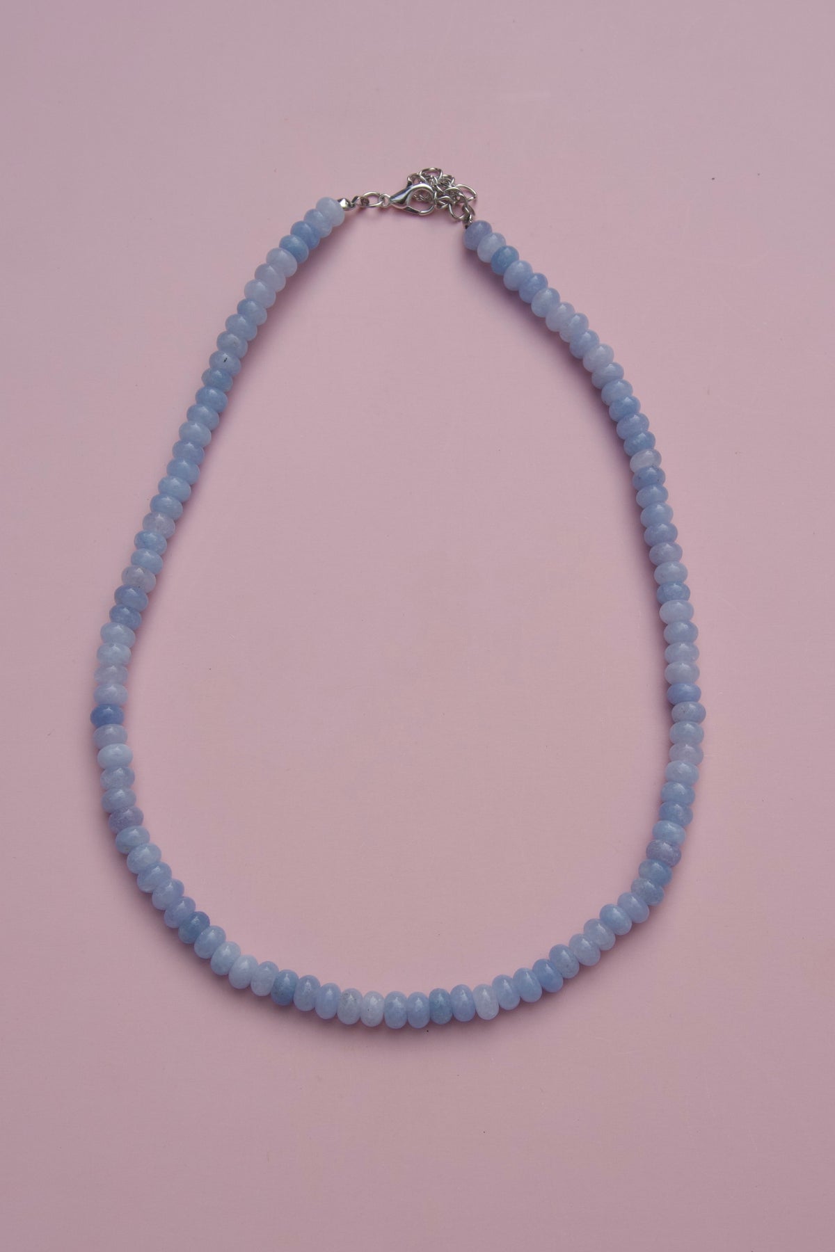 In the clouds beaded necklace