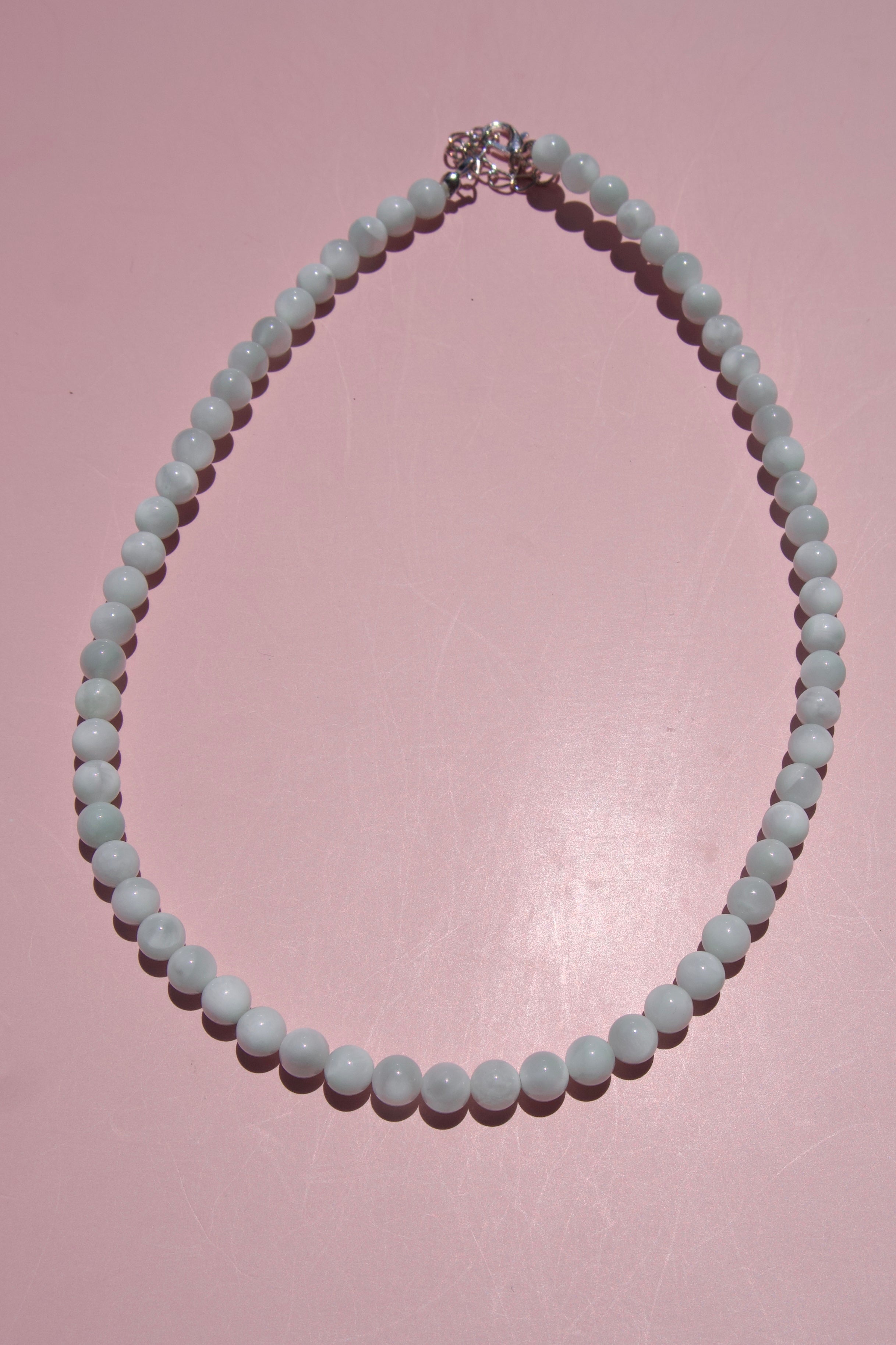 Petite seafoam necklace