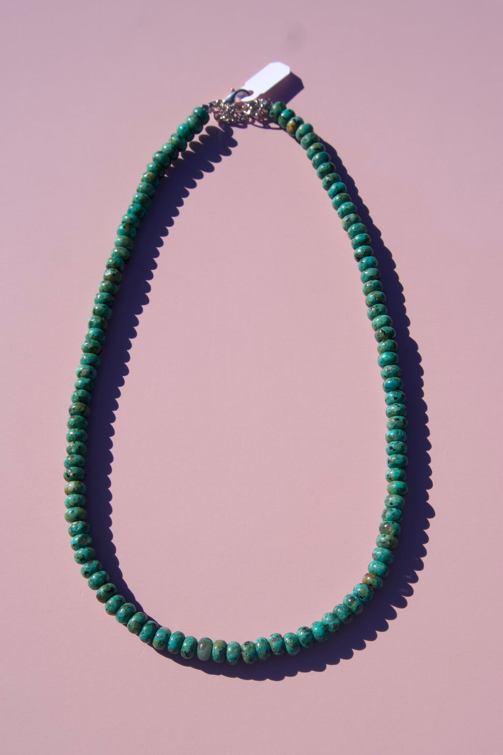 African Turquoise beaded necklace