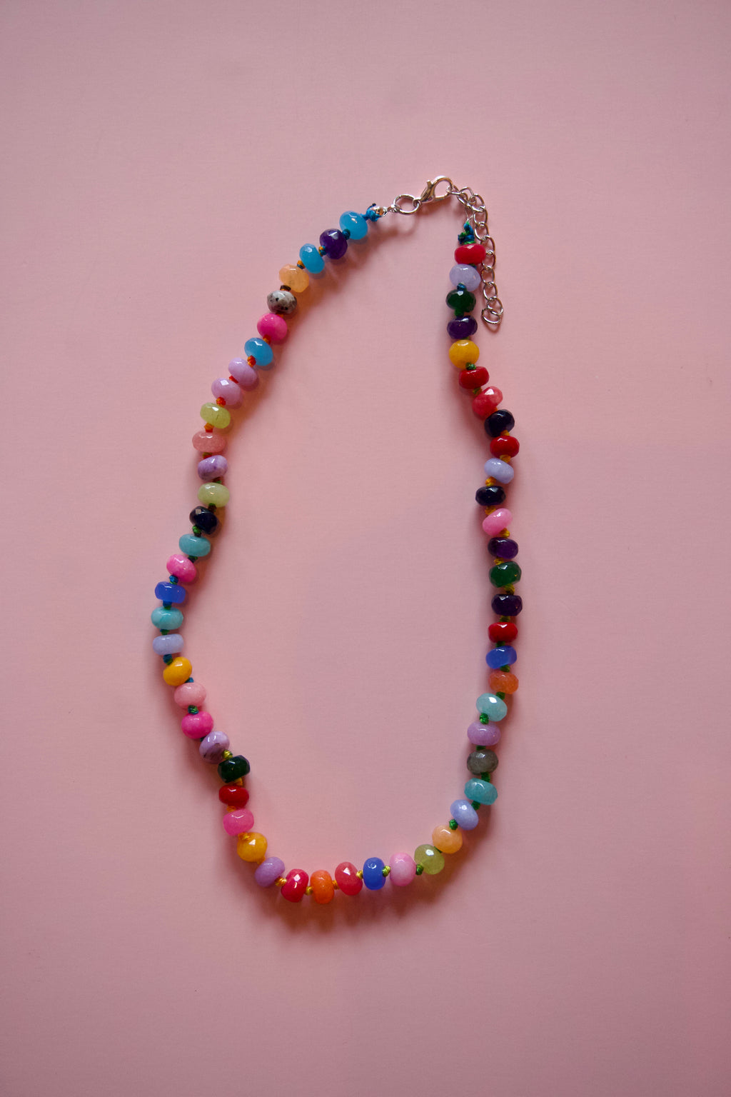Rainbow necklace 004