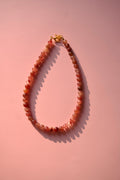 Strawberry wine necklace