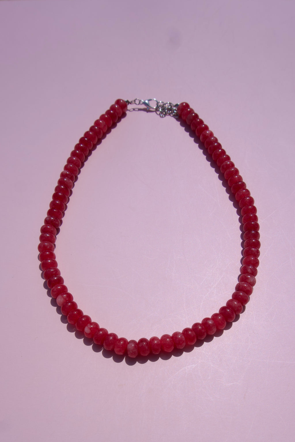 Ruby days necklace