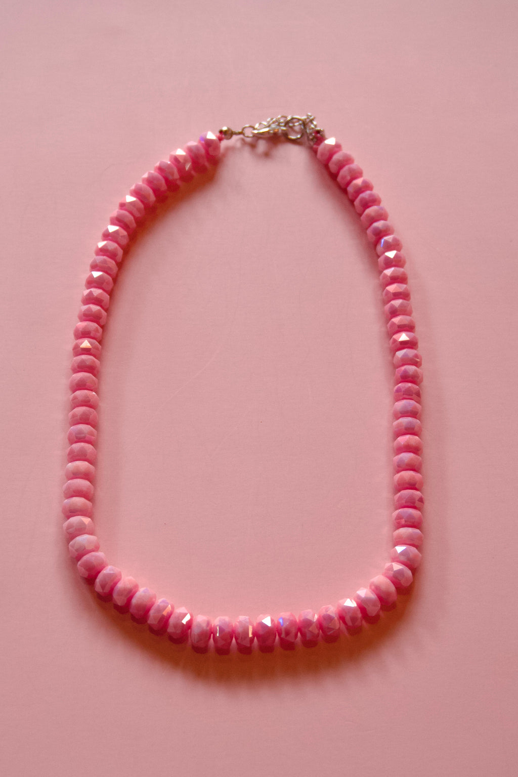Bubblegum sparkles necklace