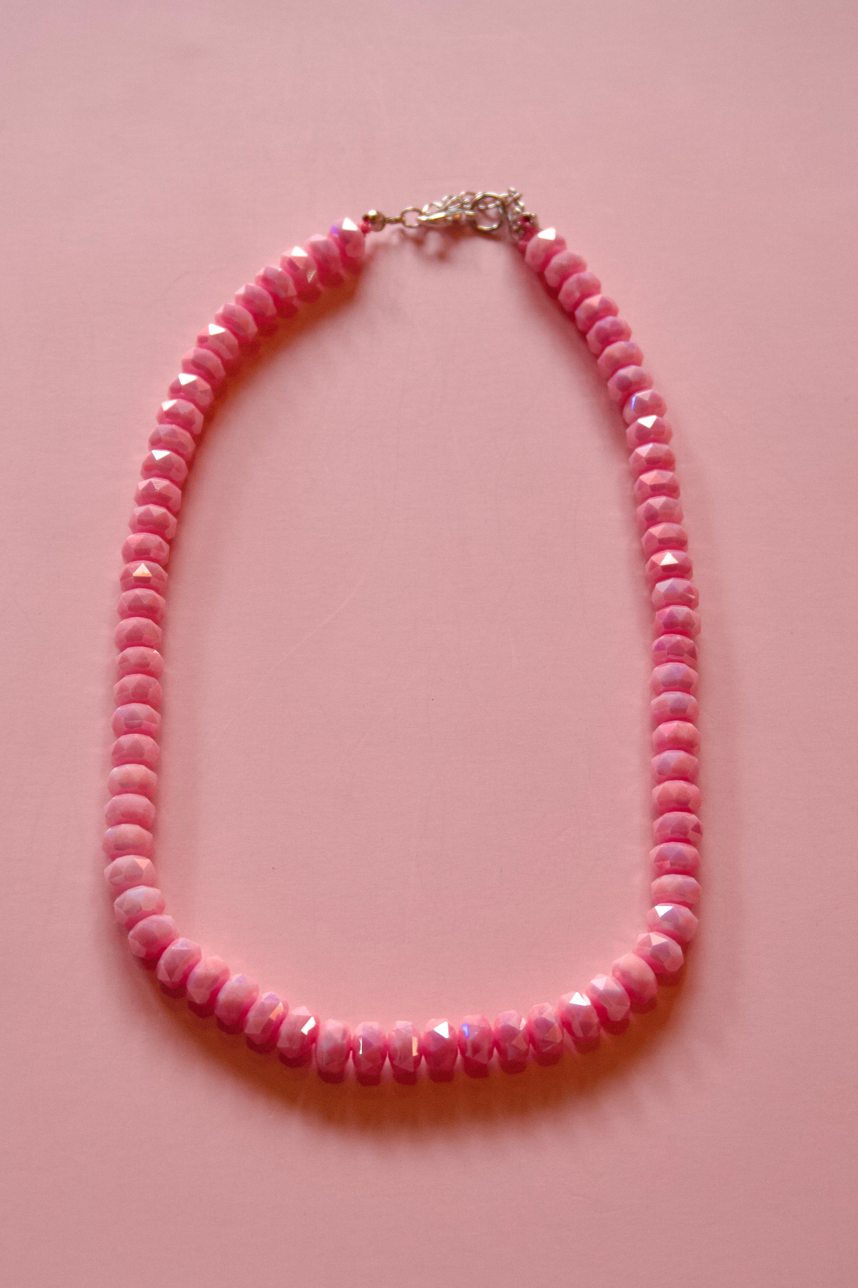 Bubblegum sparkles necklace