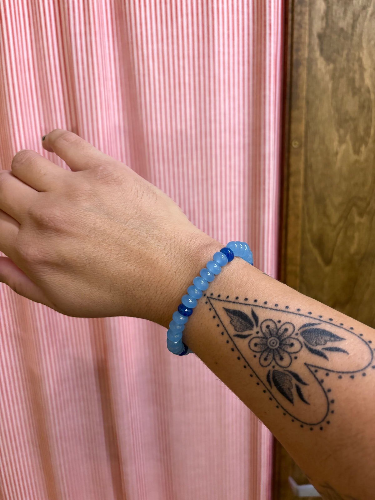 Brewers blue bracelet