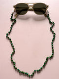 Green Jade glasses chain/necklace