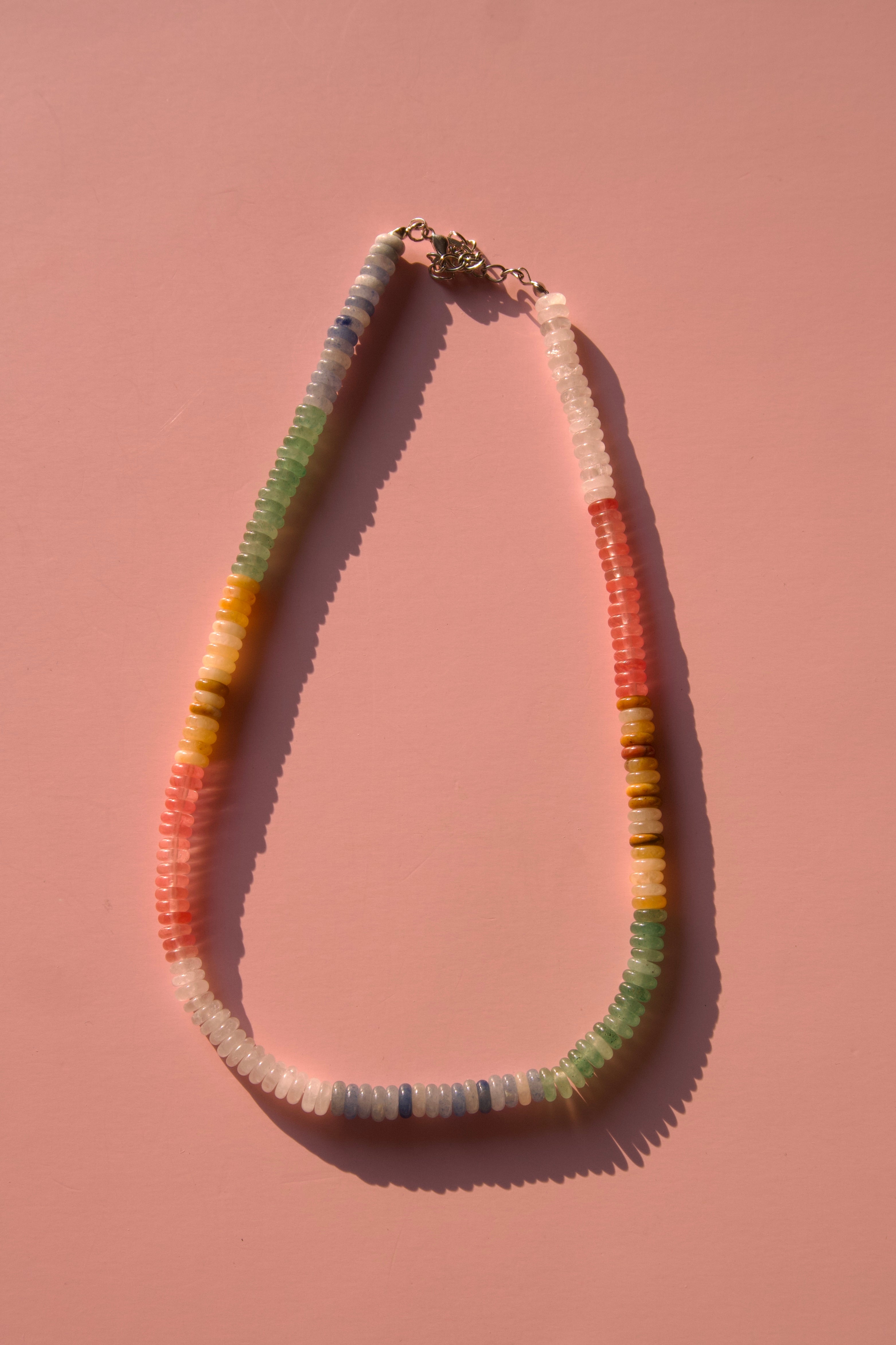 Sunset in the woods necklace