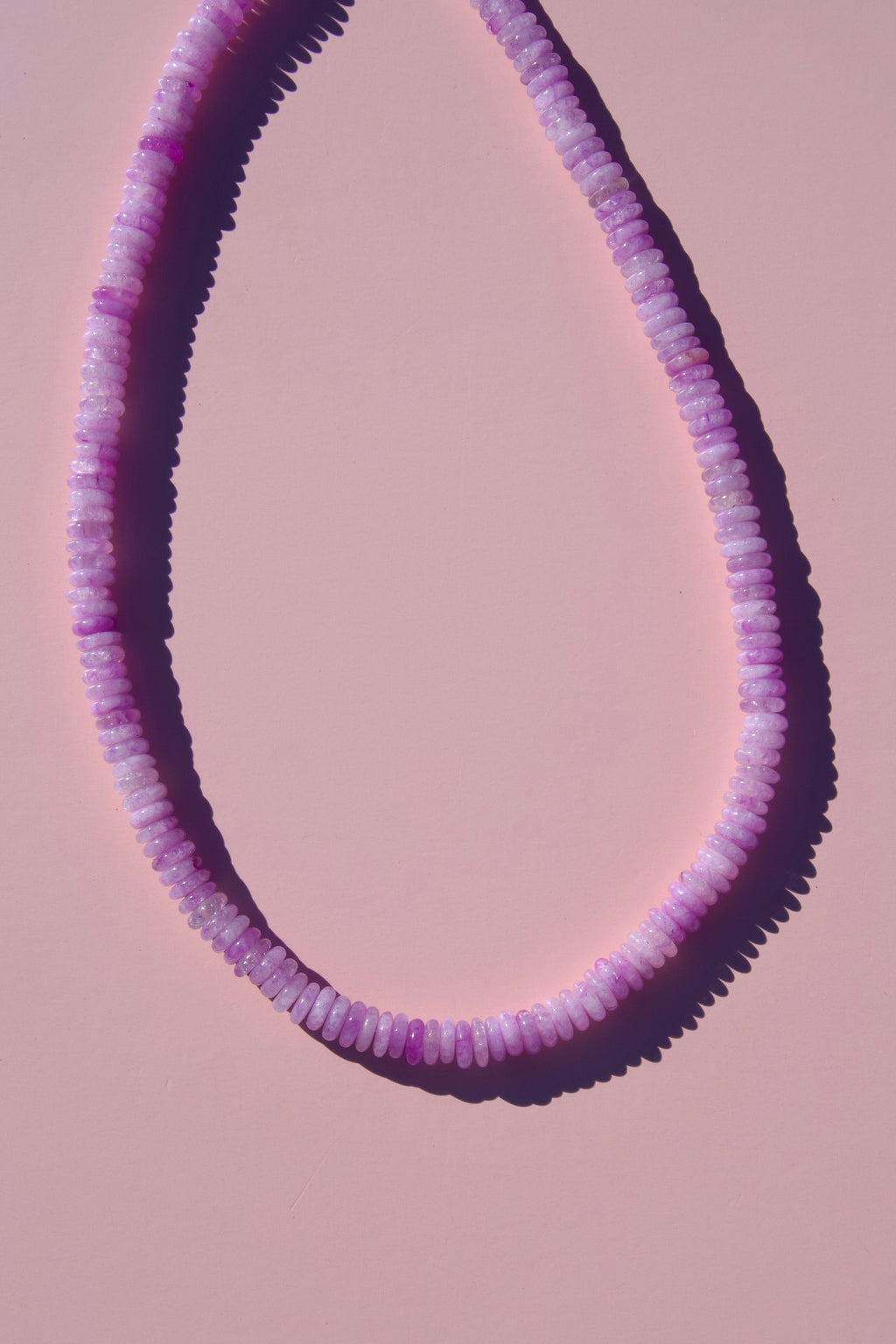 The petite lavender necklace
