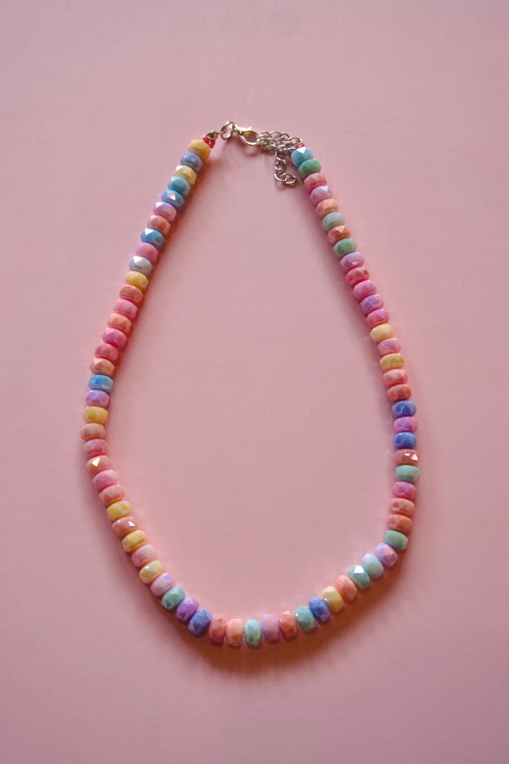 Gemstone candy necklace