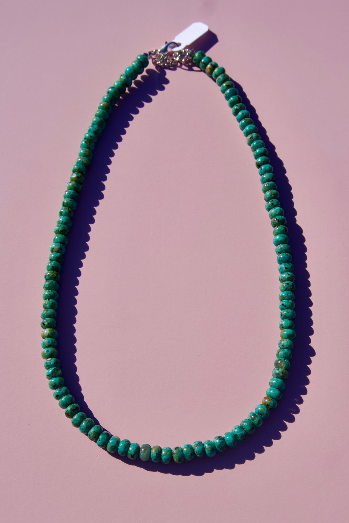 African Turquoise beaded necklace
