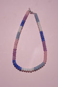 Blush, lavender & blue necklace