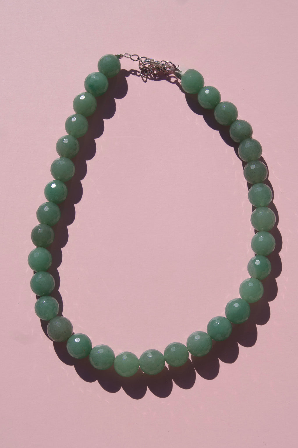 Aventurine beaded necklace