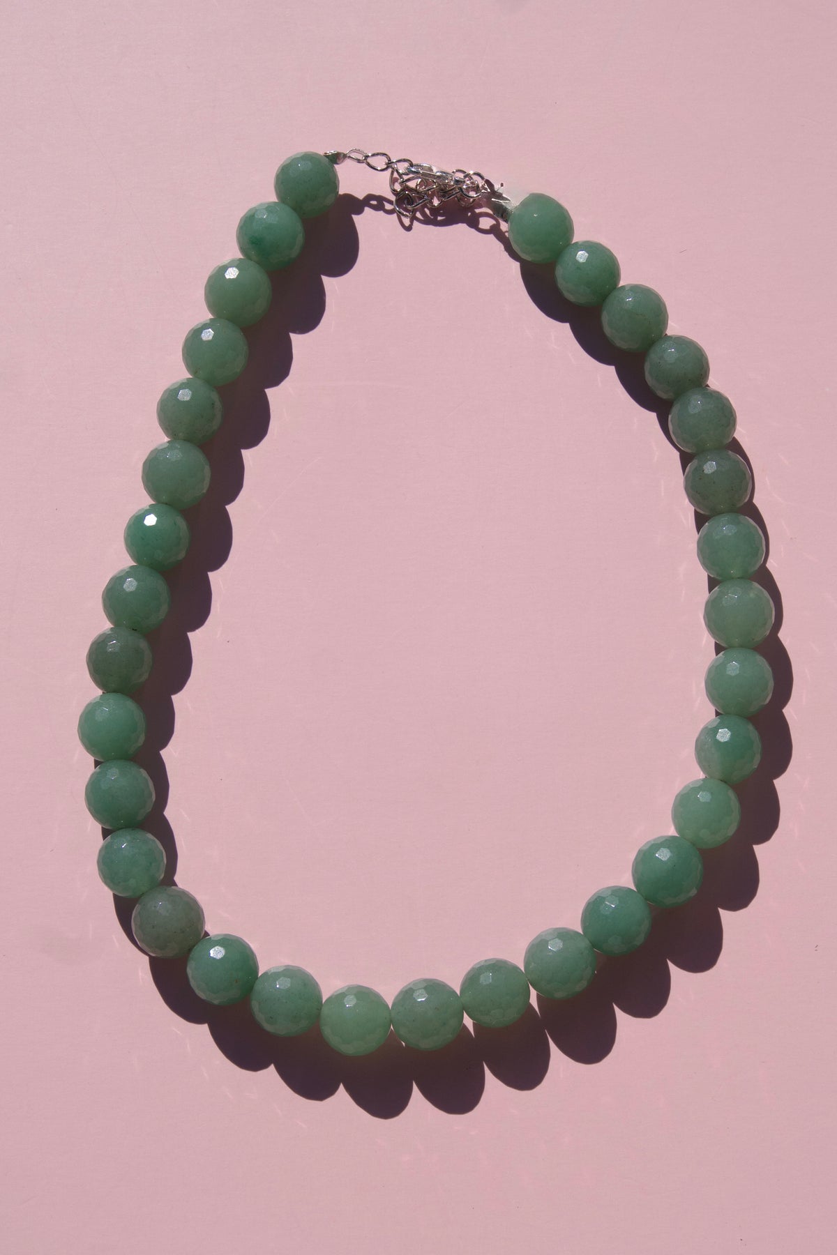Aventurine beaded necklace