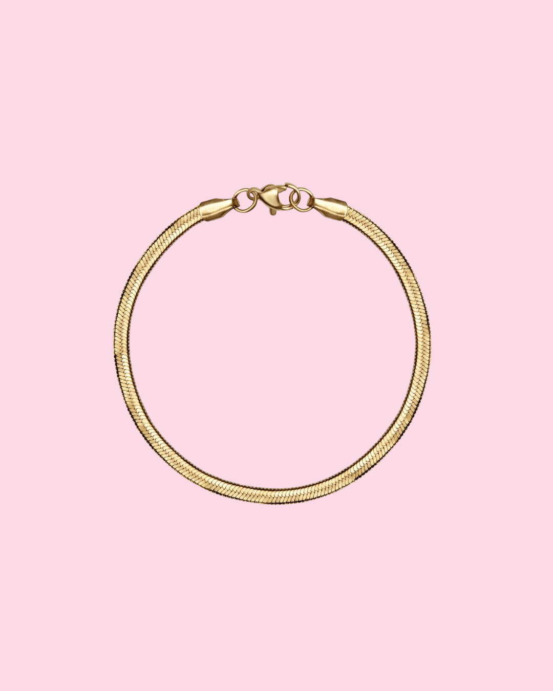 Herringbone bracelet 3mm