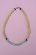 Lemon Jade+ Seafoam necklace