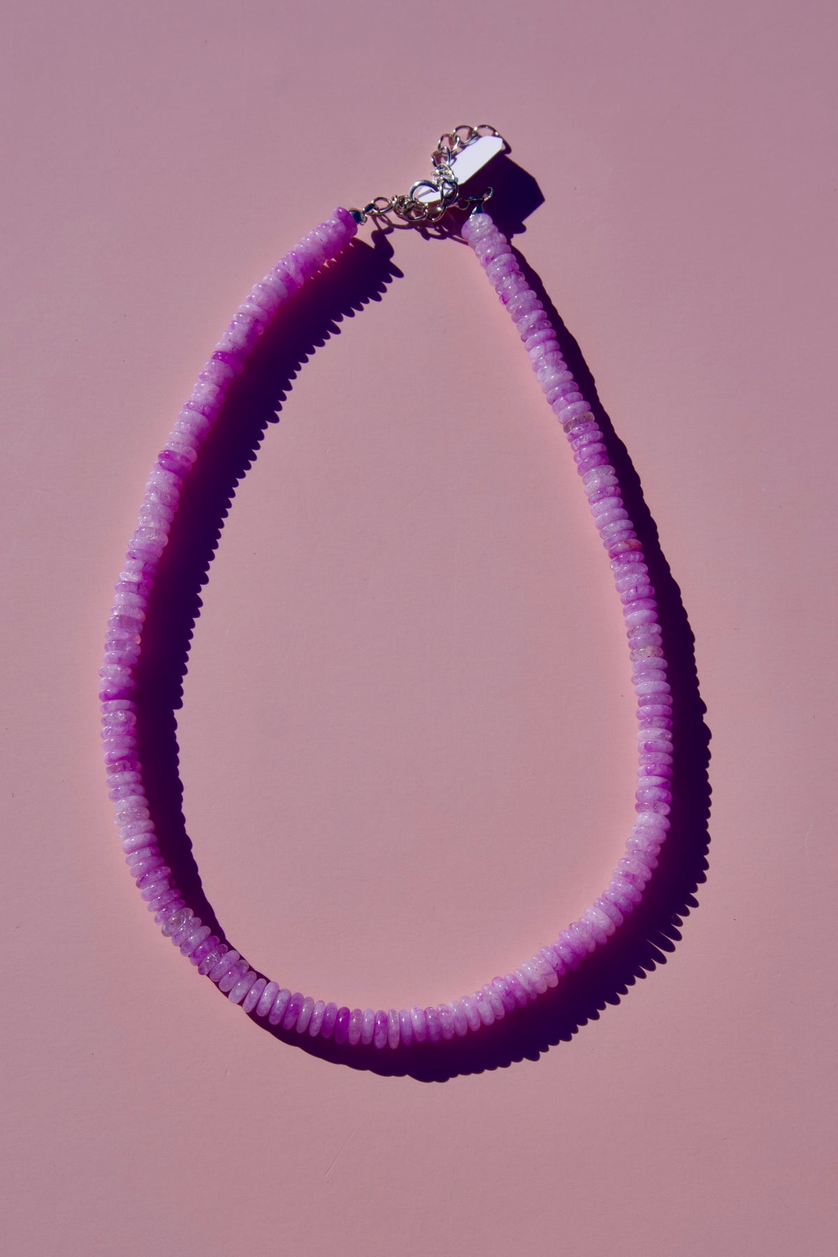 The petite lavender necklace