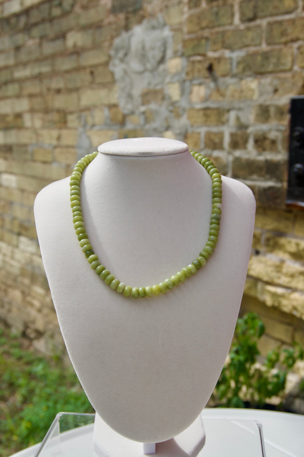 Olive Jade necklace