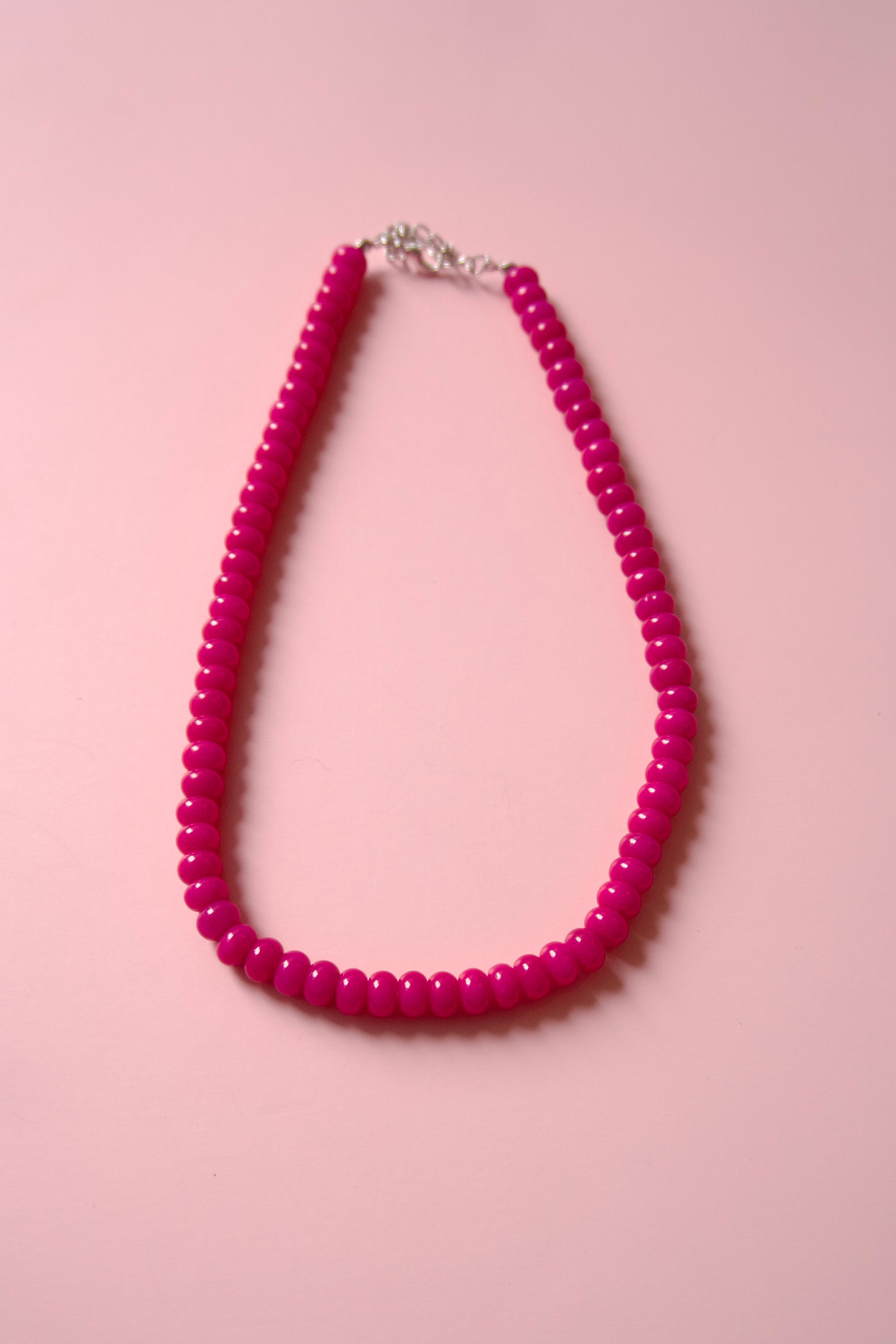 Hot Pink necklace